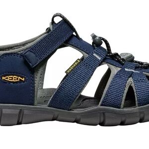 Keen Kids Navy and Gray Closed-Toe Outdoor Sandals